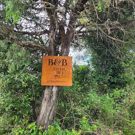 B&B Champdelaplume Barjac  Bagian luar foto
