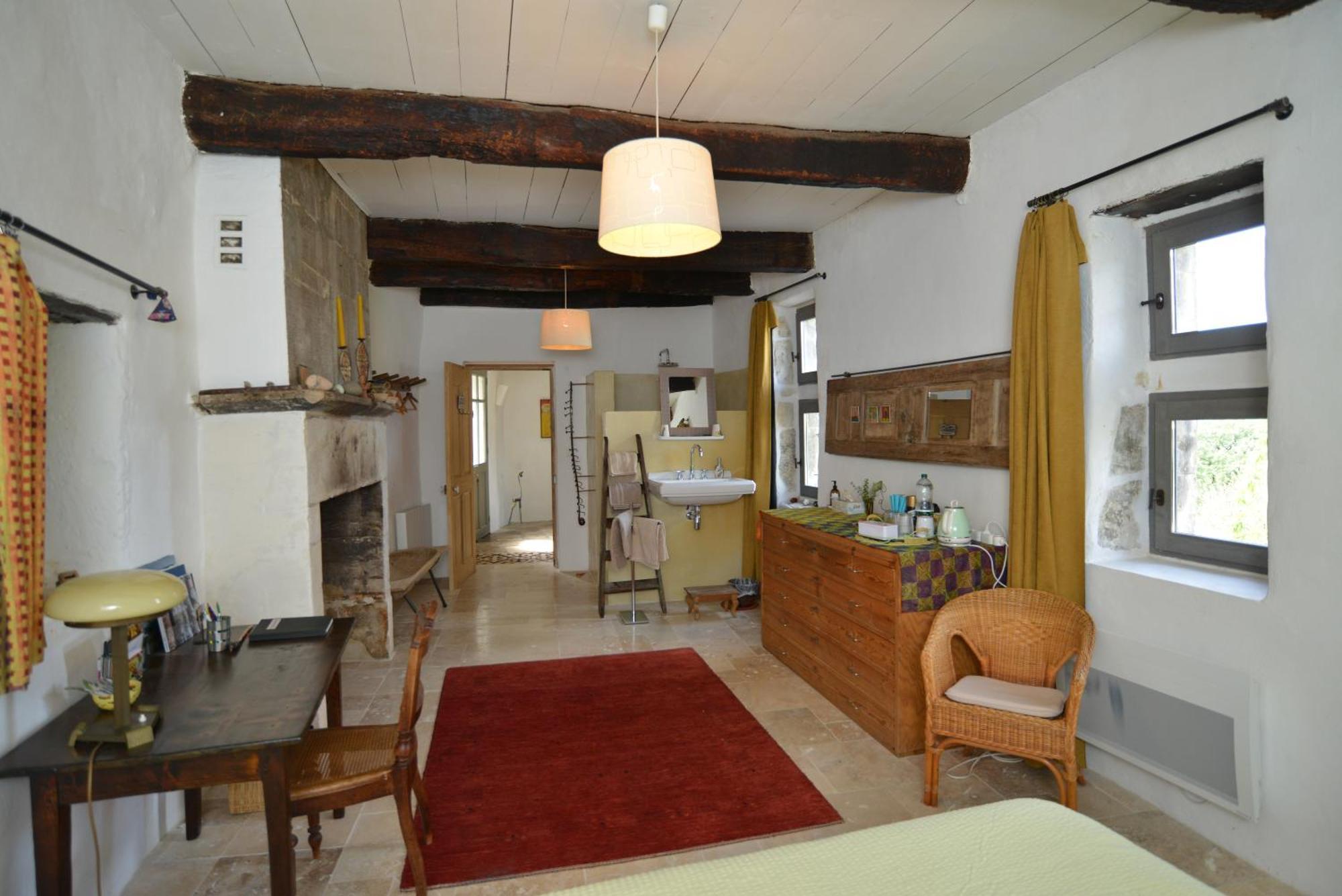 B&B Champdelaplume Barjac  Bagian luar foto